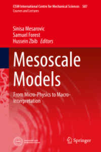 Mesoscale Models : From Micro-Physics to Macro-Interpretation (Cism International Centre for Mechanical Sciences)