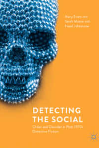 Detecting the Social : Order and Disorder in Post-1970s Detective Fiction