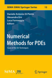 Numerical Methods for PDEs : State of the Art Techniques (Sema Simai Springer Series)