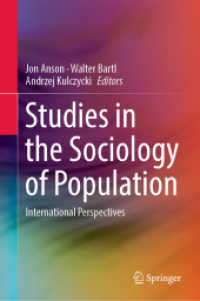 Studies in the Sociology of Population : International Perspectives