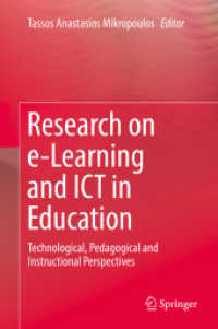 Research on e-Learning and ICT in Education : Technological, Pedagogical and Instructional Perspectives