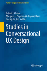 Studies in Conversational UX Design (Human-computer Interaction Series)