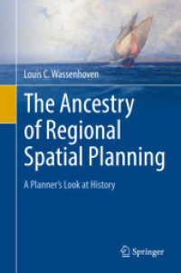 The Ancestry of Regional Spatial Planning : A Planner's Look at History