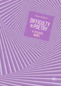 Difficulty in Poetry : A Stylistic Model