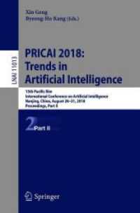PRICAI 2018: Trends in Artificial Intelligence : 15th Pacific Rim International Conference on Artificial Intelligence, Nanjing, China, August 28-31, 2018, Proceedings, Part II (Lecture Notes in Artificial Intelligence)