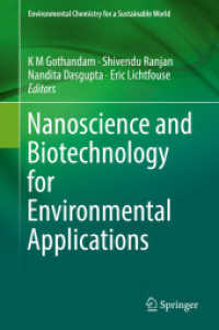 Nanoscience and Biotechnology for Environmental Applications (Environmental Chemistry for a Sustainable World)