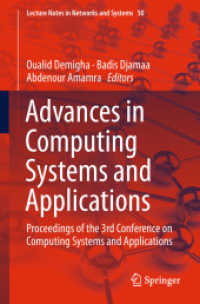 Advances in Computing Systems and Applications : Proceedings of the 3rd Conference on Computing Systems and Applications (Lecture Notes in Networks and Systems)