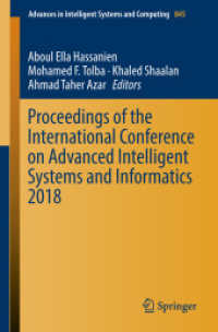 Proceedings of the International Conference on Advanced Intelligent Systems and Informatics 2018 (Advances in Intelligent Systems and Computing)
