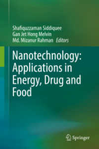 Nanotechnology: Applications in Energy, Drug and Food （2019）
