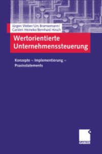 Wertorientierte Unternehmenssteuerung