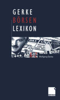 Gerke Börsen Lexikon （Softcover Reprint of the Original 1st 2002）