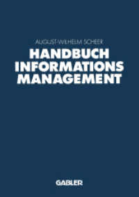 Handbuch Informationsmanagement : Aufgaben — Konzepte — Praxislösungen （Softcover Reprint of the Original 1st 1993）