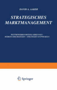 Strategisches Markt-Management : Wettbewerbsvorteile Erkennen · Märkte Erschliessen · Strategien Entwickeln