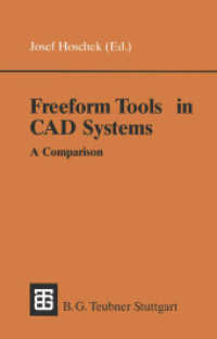 Freeform Tools in CAD Systems : A Comparison