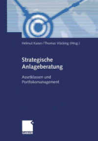 Strategische Anlageberatung : Assetklassen und Portfoliomanagement