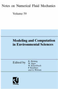 Modeling and Computation in Environmental Sciences : Proceedings of the First GAMM-Seminar at ICA Stuttgart, October 12-13, 1995 (Notes on Numerical Fluid Mechanics)