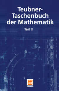 Teubner-Taschenbuch der Mathematik : Teil II （8TH）