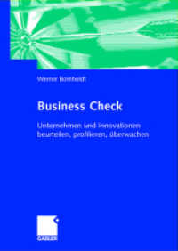 Business Check : Unternehmen und Innovationen beurteilen, profilieren, überwachen