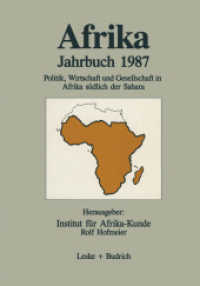 Afrika Jahrbuch 1987 : Politik, Wirtschaft und Gesellschaft in Afrika südlich der Sahara