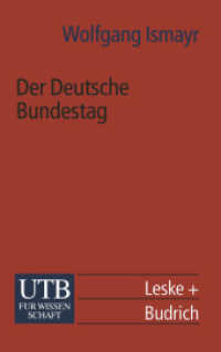 Der Deutsche Bundestag : im politischen System der Bundesrepublik Deutschland (Universitätstaschenbücher)
