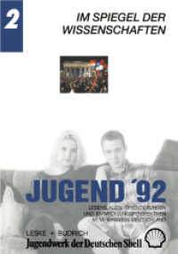 Jugend 92 : Lebenslagen， Orientierungen Und Entwicklungsperspektiven Im Vereinigten Deutschland. Band 2: Im Spiegel Der Wissenschaften