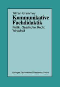 Kommunikative Fachdidaktik : Politik — Geschichte — Recht — Wirtschaft (Schriften zur Politischen Didaktik)