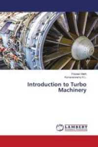 Introduction to Turbo Machinery （2018. 88 S. 220 mm）