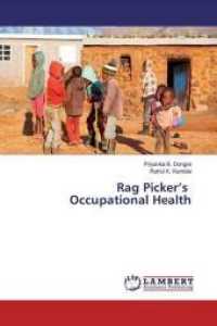 Rag Picker's Occupational Health （2019. 60 S. 220 mm）