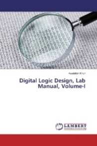 Digital Logic Design, Lab Manual, Volume-I （2017. 108 S. 220 mm）