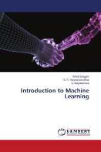 Introduction to Machine Learning （2024. 176 S. 220 mm）