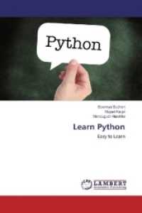 Learn Python : Easy to Learn （2017. 156 S. 220 mm）