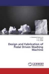 Design and Fabrication of Pedal Driven Washing Machine （2017. 52 S. 220 mm）