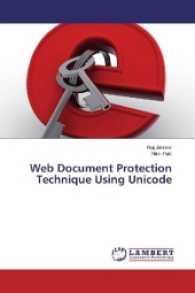Web Document Protection Technique Using Unicode （2017. 80 S. 220 mm）