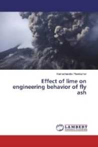 Effect of lime on engineering behavior of fly ash （2017. 52 S. 220 mm）