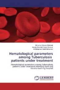 Hematological parameters among Tuberculosis patients under treatment : Hematological parameters among Tuberculosis patients under treatment attending Kosti and Kenana teaching hospital （2017. 80 S. 220 mm）