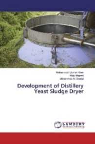 Development of Distillery Yeast Sludge Dryer （2017. 116 S. 220 mm）