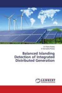 Balanced Islanding Detection of Integrated Distributed Generation （2018. 104 S. 220 mm）