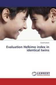 Evaluation Helkimo index in identical twins （2017. 144 S. 220 mm）