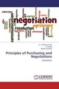 Principles of Purchasing and Negotiations : 2nd Edition （2017. 132 S. 220 mm）