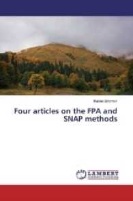 Four articles on the FPA and SNAP methods （2017. 76 S. 220 mm）