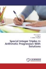 Special Integer Triples In Arithmetic Progression With Solutions （2017. 84 S. 220 mm）