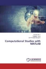 Computational Studies with MATLAB （2017. 108 S. 220 mm）