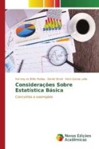 Considerações Sobre Estatística Básica : Conceitos e exemplos （2016. 104 S. 220 mm）