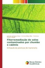 Fitorremediação de solos contaminados por chumbo e cádmio : Utilização de genótipos de mamoneira （2017. 64 S. 220 mm）