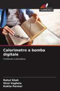 Calorimetro a bomba digitale : Contenuto e procedura （2025. 108 S. 220 mm）