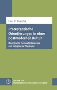 Protestantische Orientierungen in Einer Postmodernen Kultur : Bioethische Herausforderungen Und Lutherische Theologie