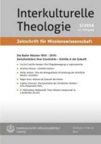 Die Basler Mission 1815-2015 : Zwischenbilanz Ihrer Geschichte - Schritte in Die Zukunft