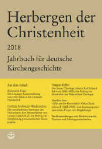 Herbergen Der Christenheit 2018/2019 : Jahrbuch Fur Deutsche Kirchengeschichte