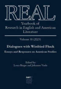REAL - Yearbook of Research in English and American Literature, Volume 38 : Dialogues with Winfried Fluck. Essays and Responses on American Studies (REAL - Yearbook of Research in English and American Literature 38) （1. Auflage. 2024. 484 S. 220 mm）