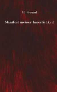 Manifest meiner Innerlichkeit - ein Gedichtband über die vielschichtigen Empfindungen des Lebens: Zeitgenössische Lyrik in Form klassischer